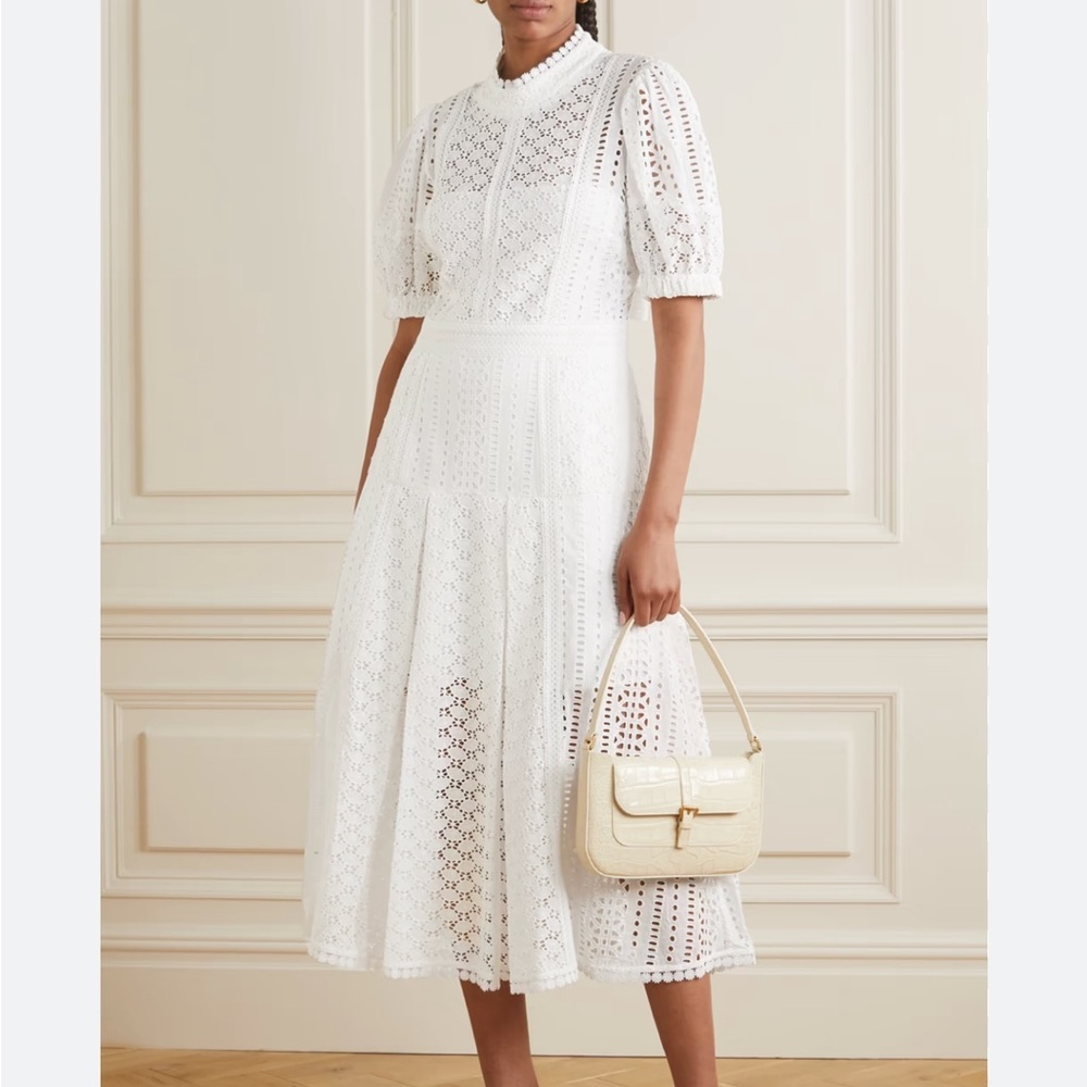Self Portrait Broderie Dress